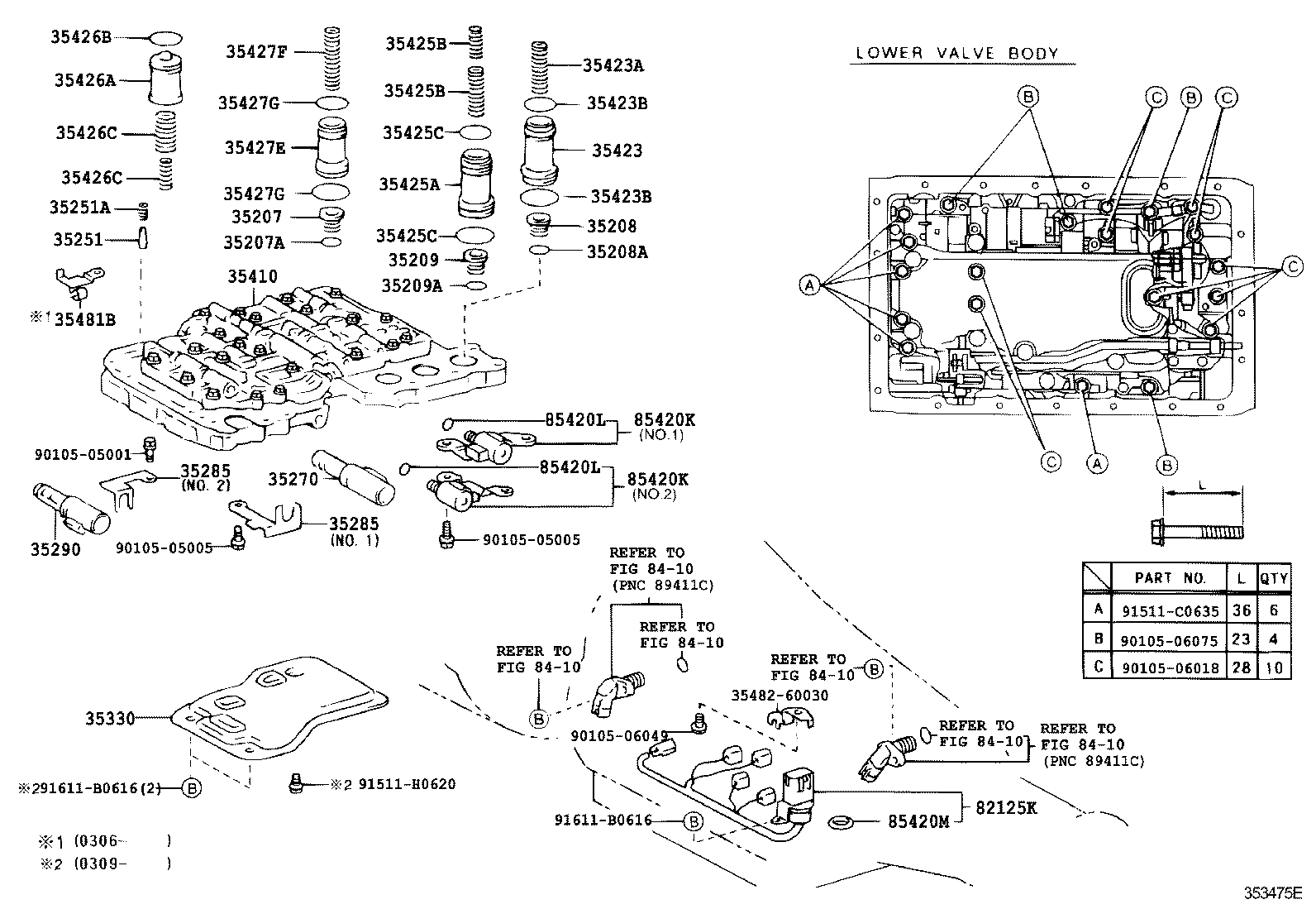  CROWN CROWN MAJESTA |  VALVE BODY OIL STRAINER ATM