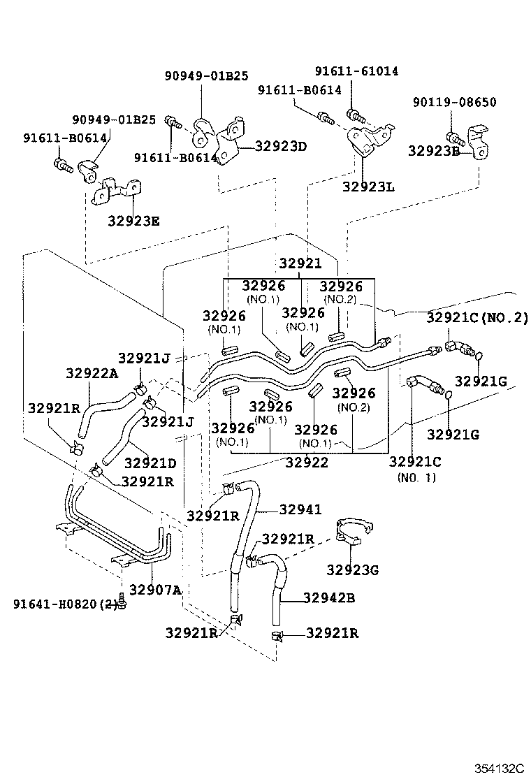  LAND CRUISER PRADO |  OIL COOLER TUBE ATM