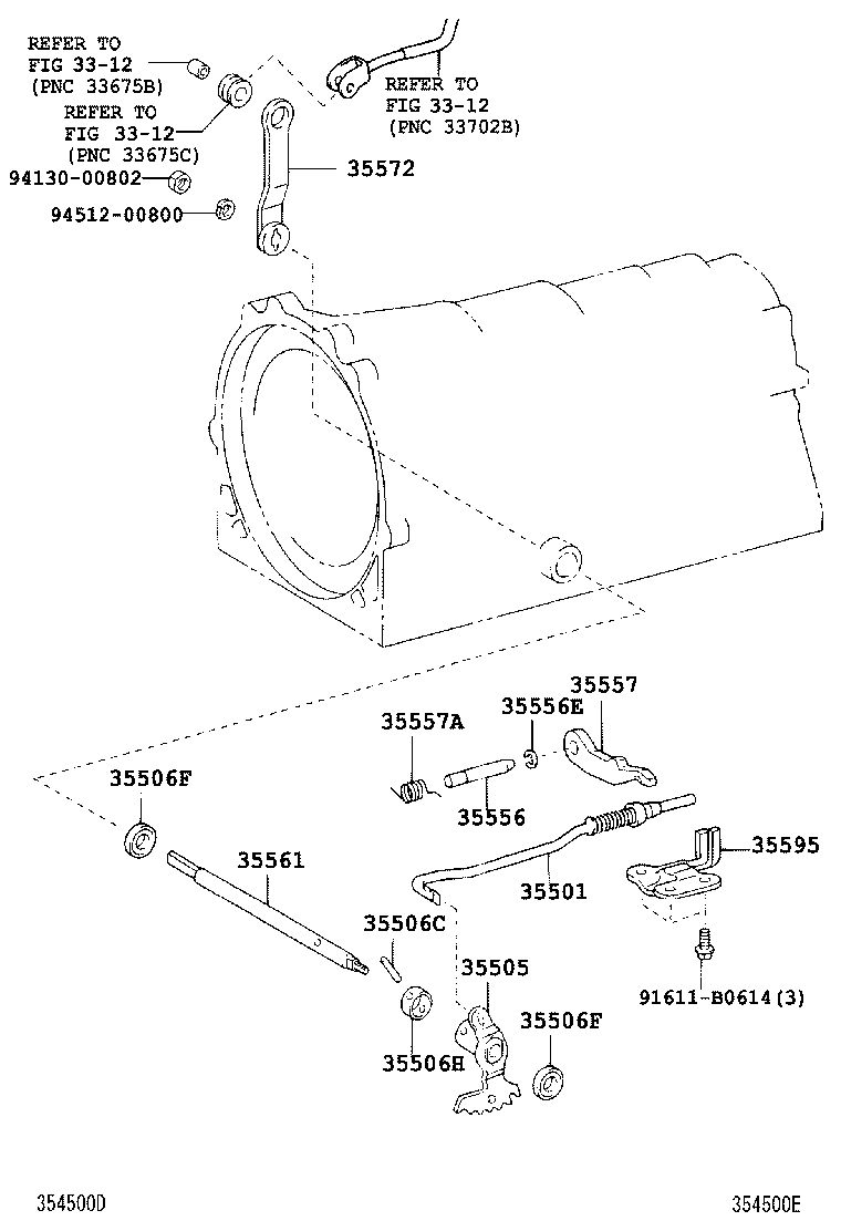 CROWN MAJESTA | THROTTLE LINK VALVE LEVER ATM