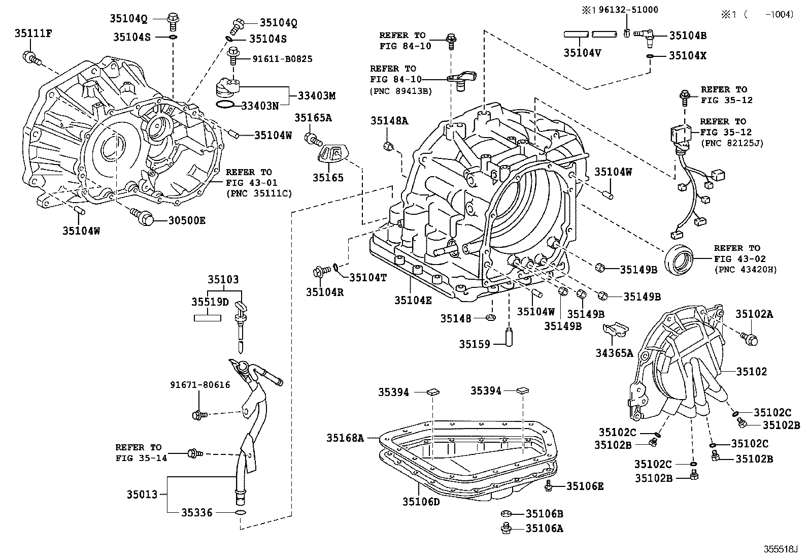  BELTA |  TRANSMISSION CASE OIL PAN ATM