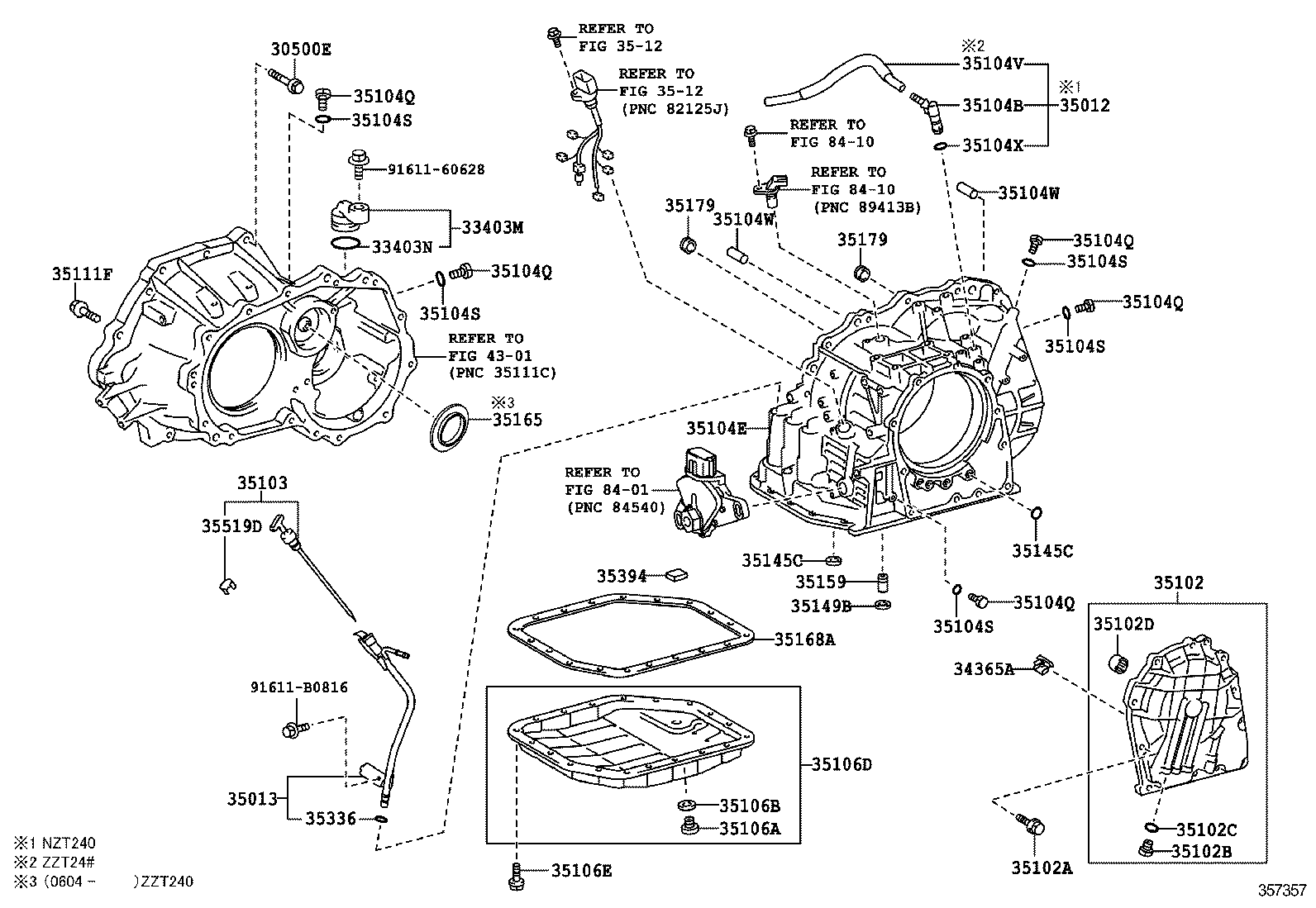 PREMIO ALLION | TRANSMISSION CASE OIL PAN ATM