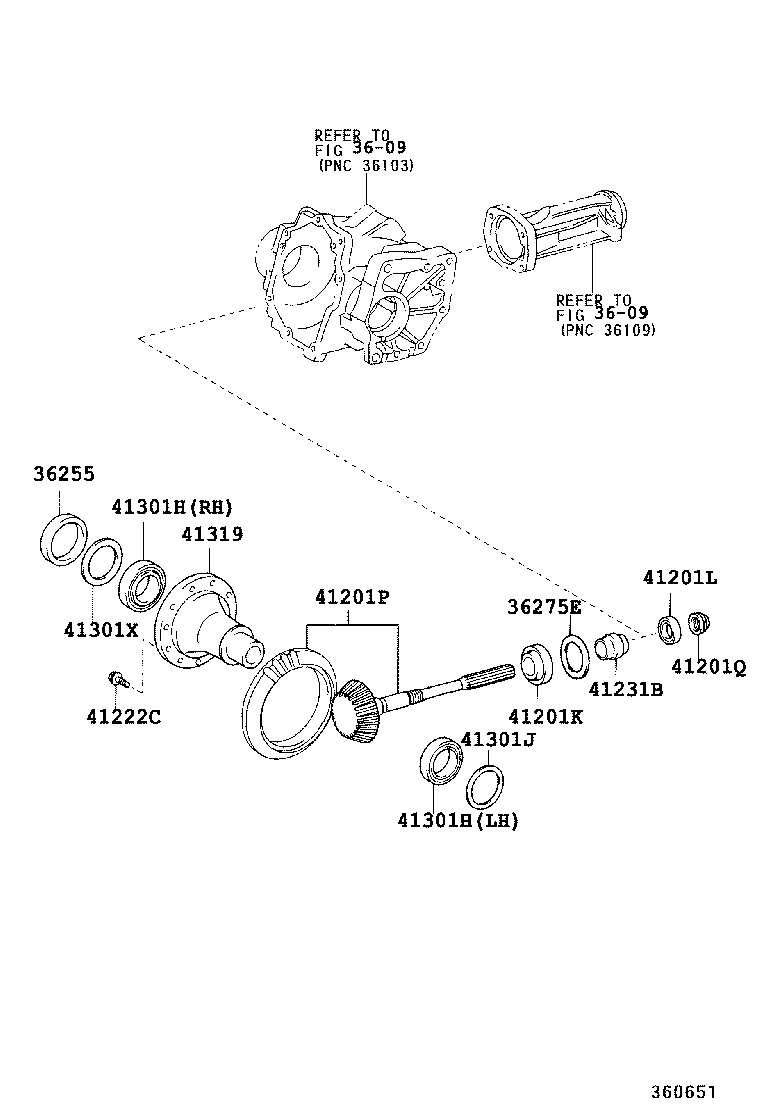 AVENSIS |  TRANSFER GEAR