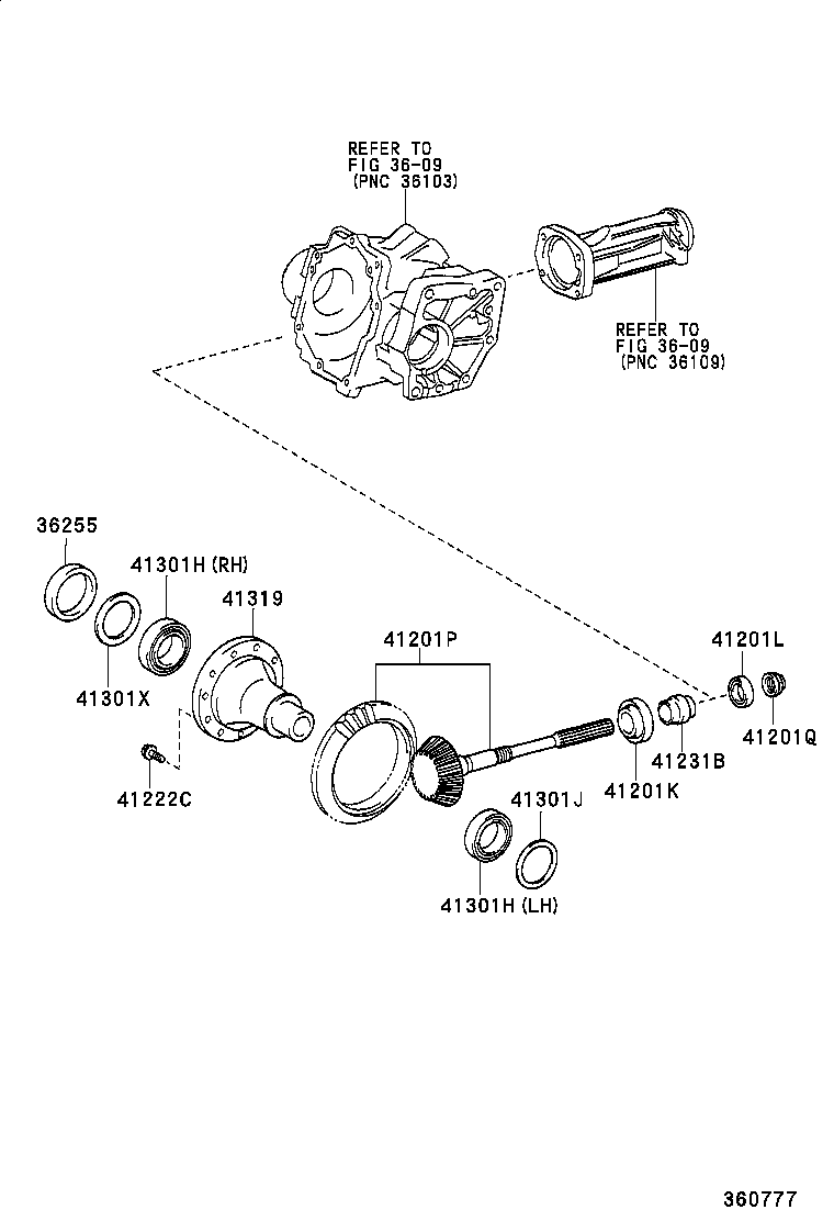  CALDINA |  TRANSFER GEAR