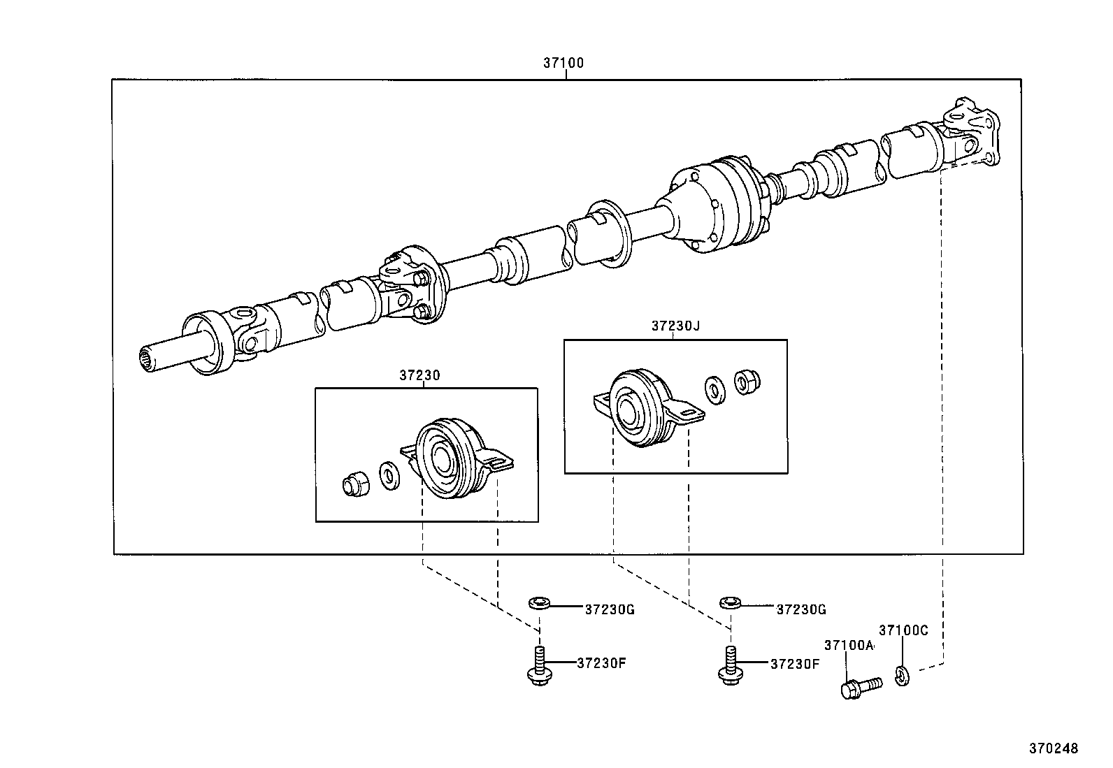  PREMIO ALLION |  PROPELLER SHAFT UNIVERSAL JOINT