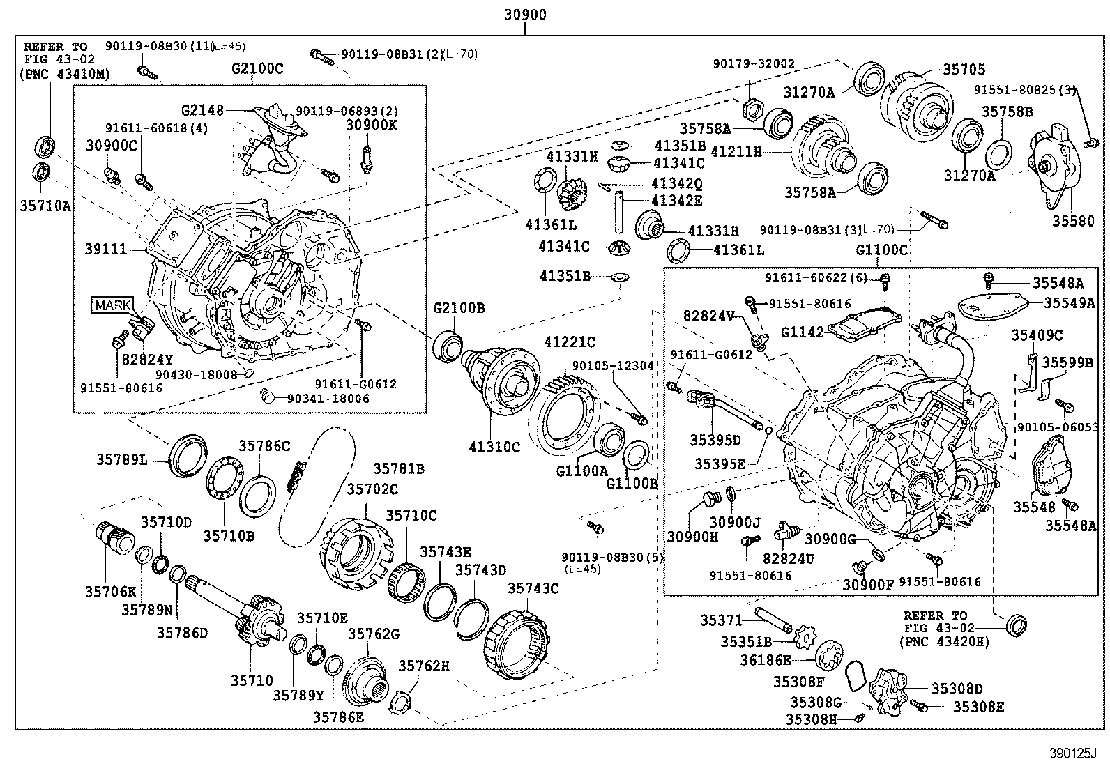  PRIUS |  TRANSAXLE ASSY HYBRID VEHICLE
