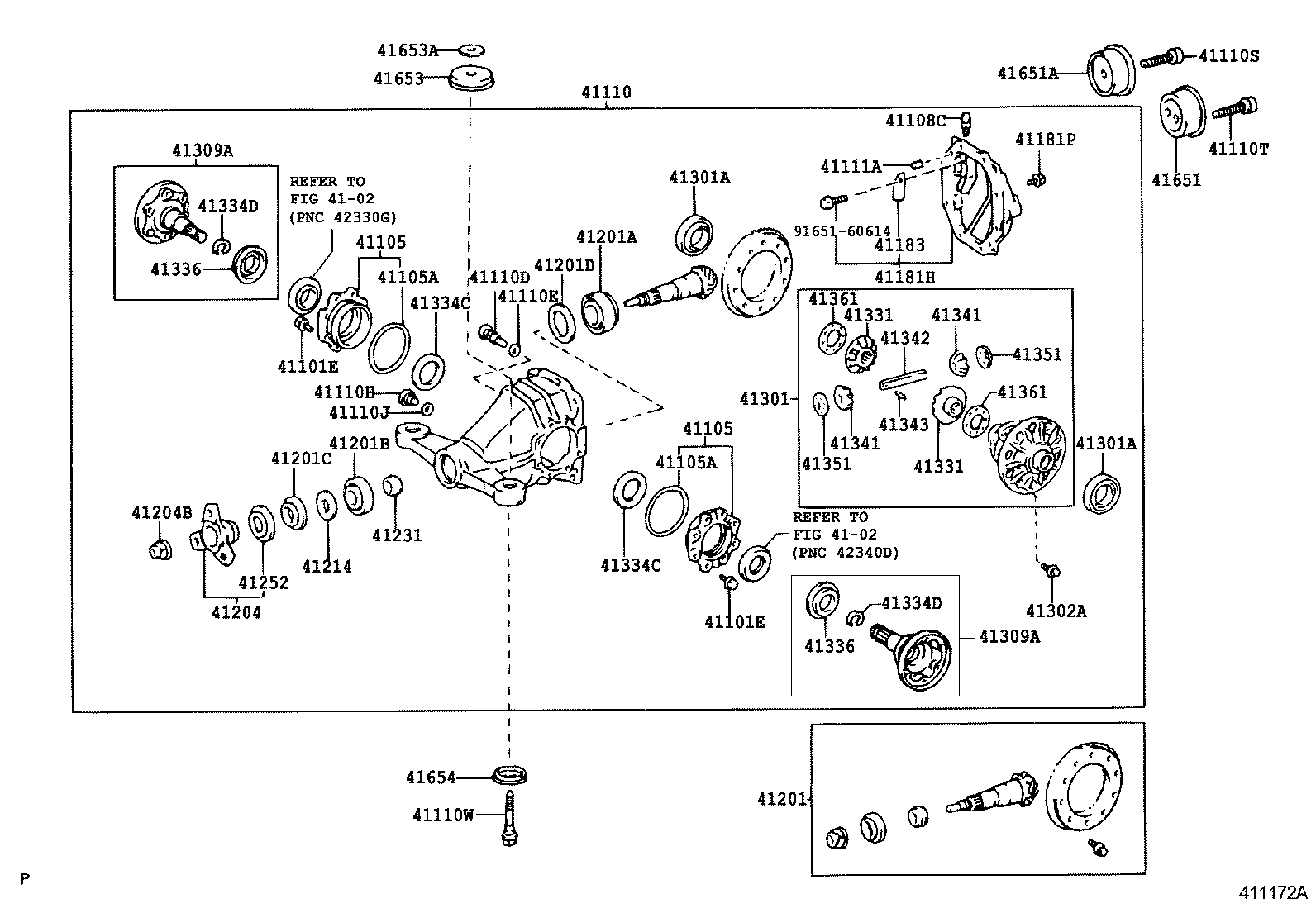  CELSIOR |  REAR AXLE HOUSING DIFFERENTIAL