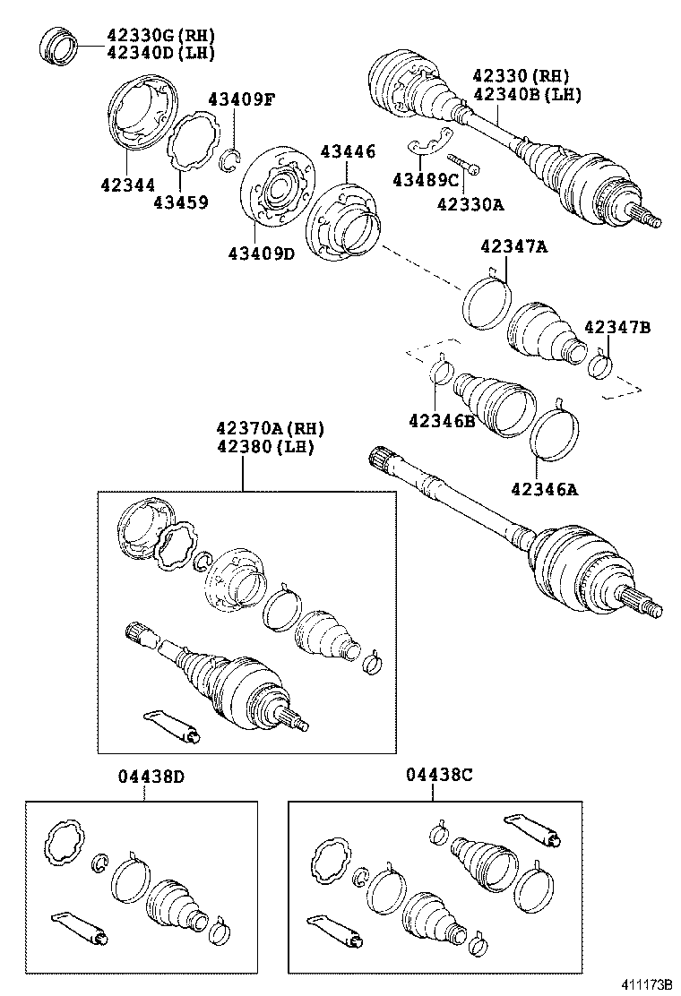  CELSIOR |  REAR AXLE SHAFT HUB