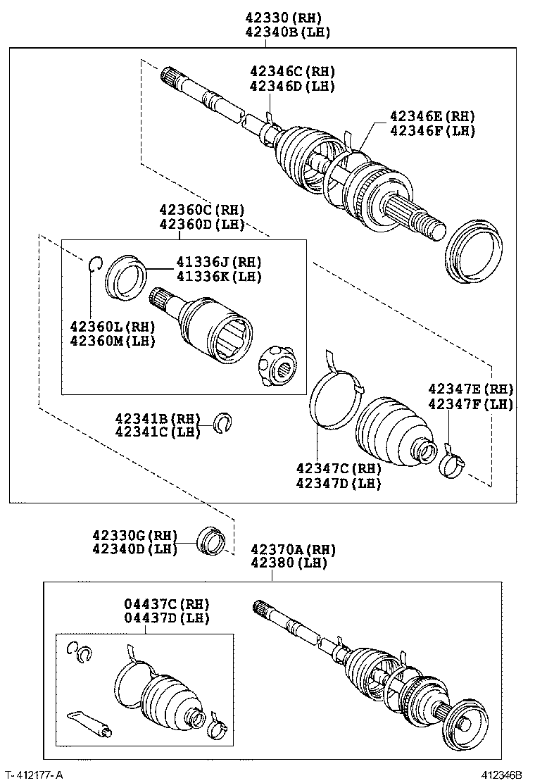  BELTA |  REAR AXLE SHAFT HUB