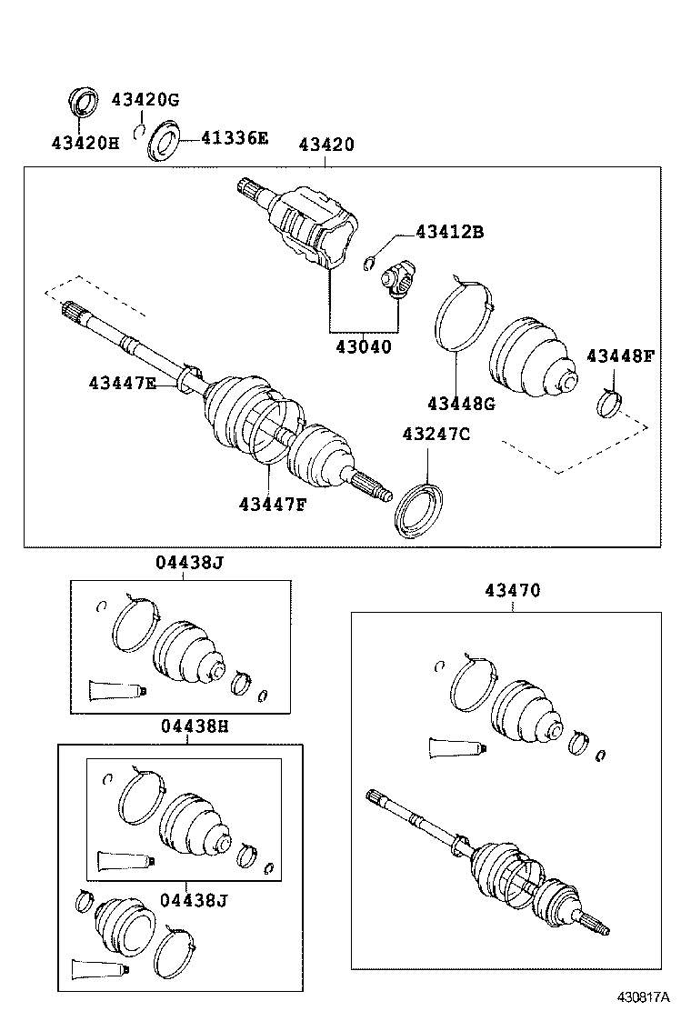  BREVIS |  FRONT DRIVE SHAFT