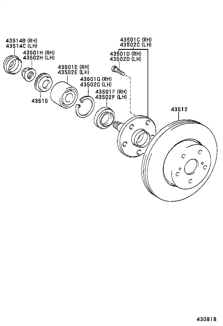  BREVIS |  FRONT AXLE HUB