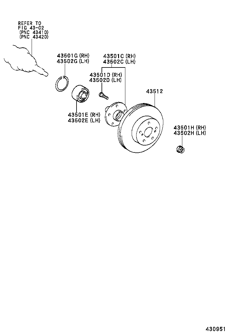 PREMIO ALLION |  FRONT AXLE HUB