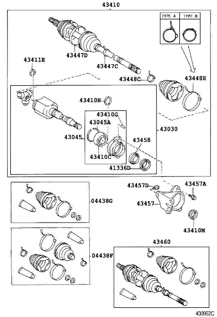  PREMIO ALLION |  FRONT DRIVE SHAFT