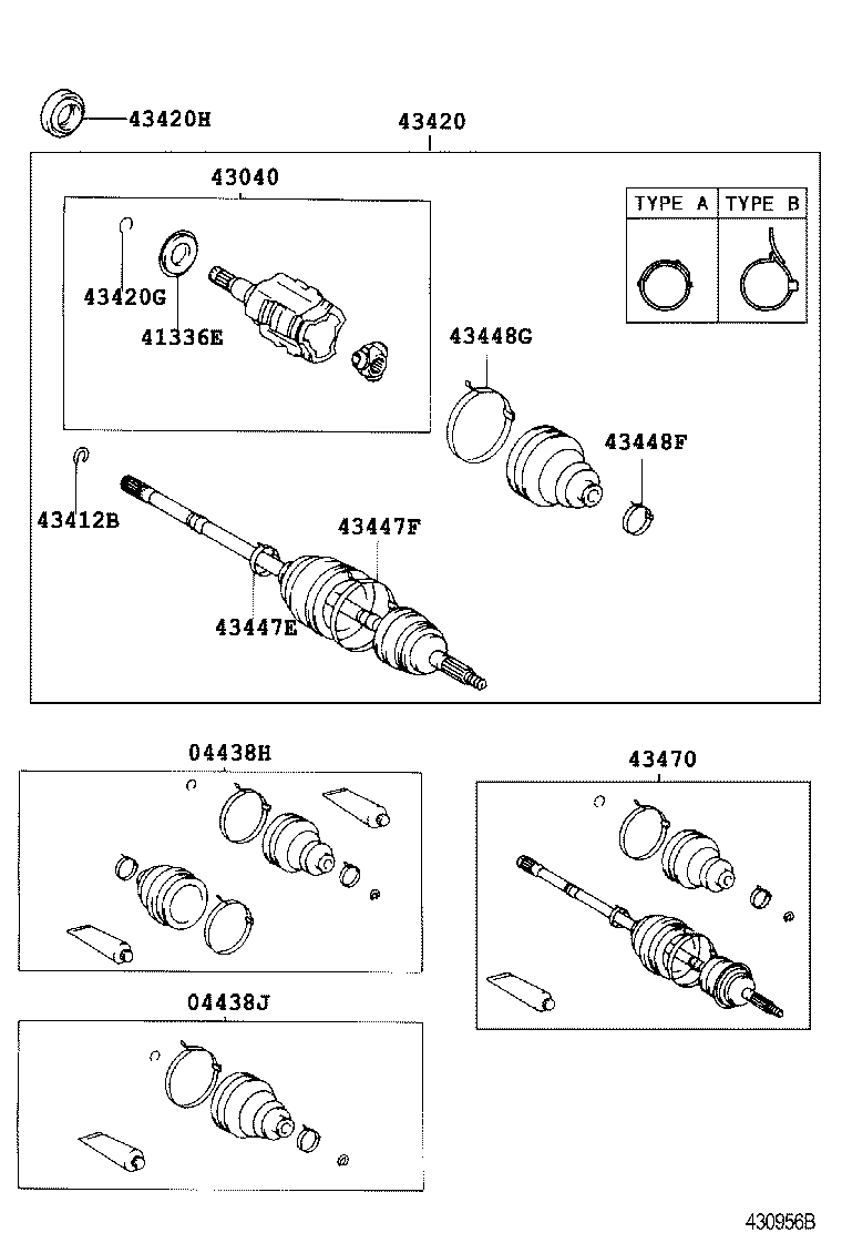  PREMIO ALLION |  FRONT DRIVE SHAFT