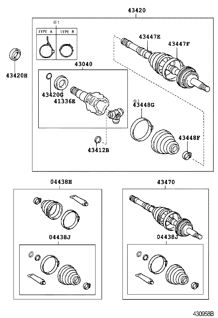  PREMIO ALLION |  FRONT DRIVE SHAFT