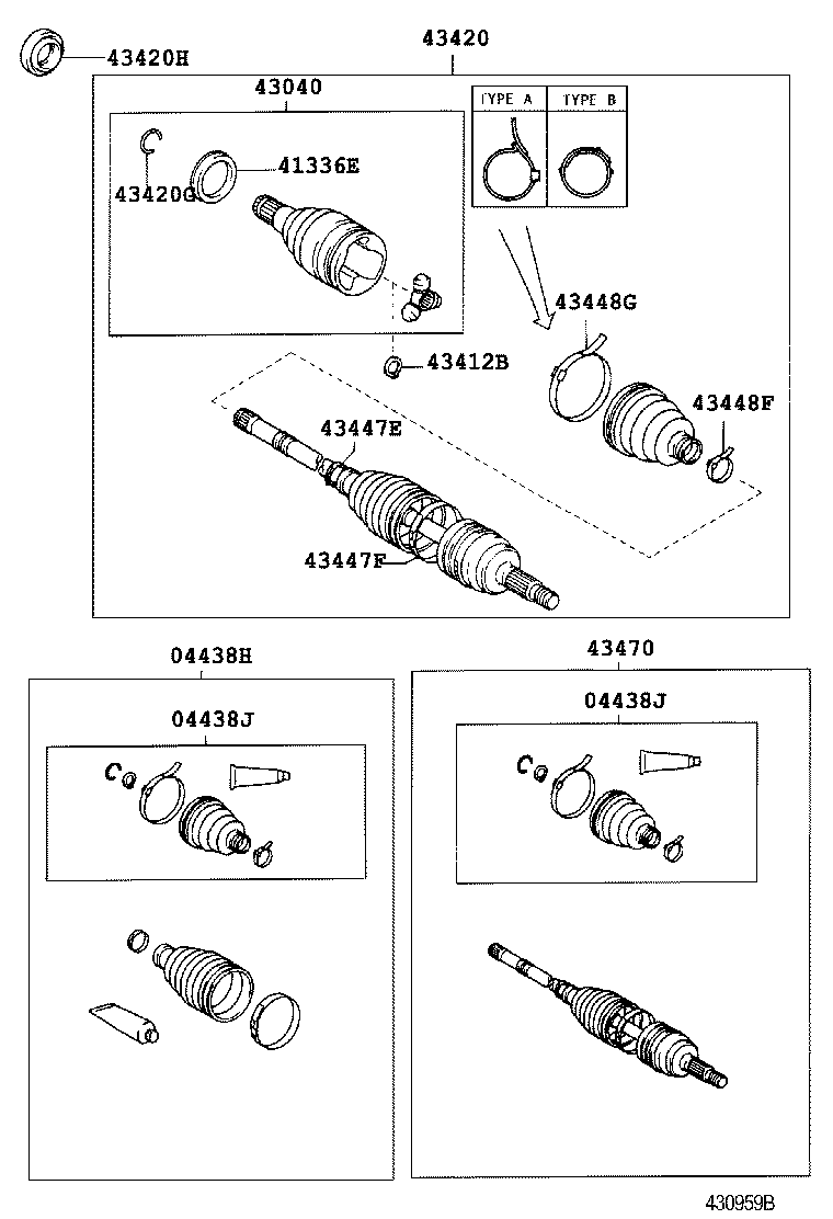  PREMIO ALLION |  FRONT DRIVE SHAFT