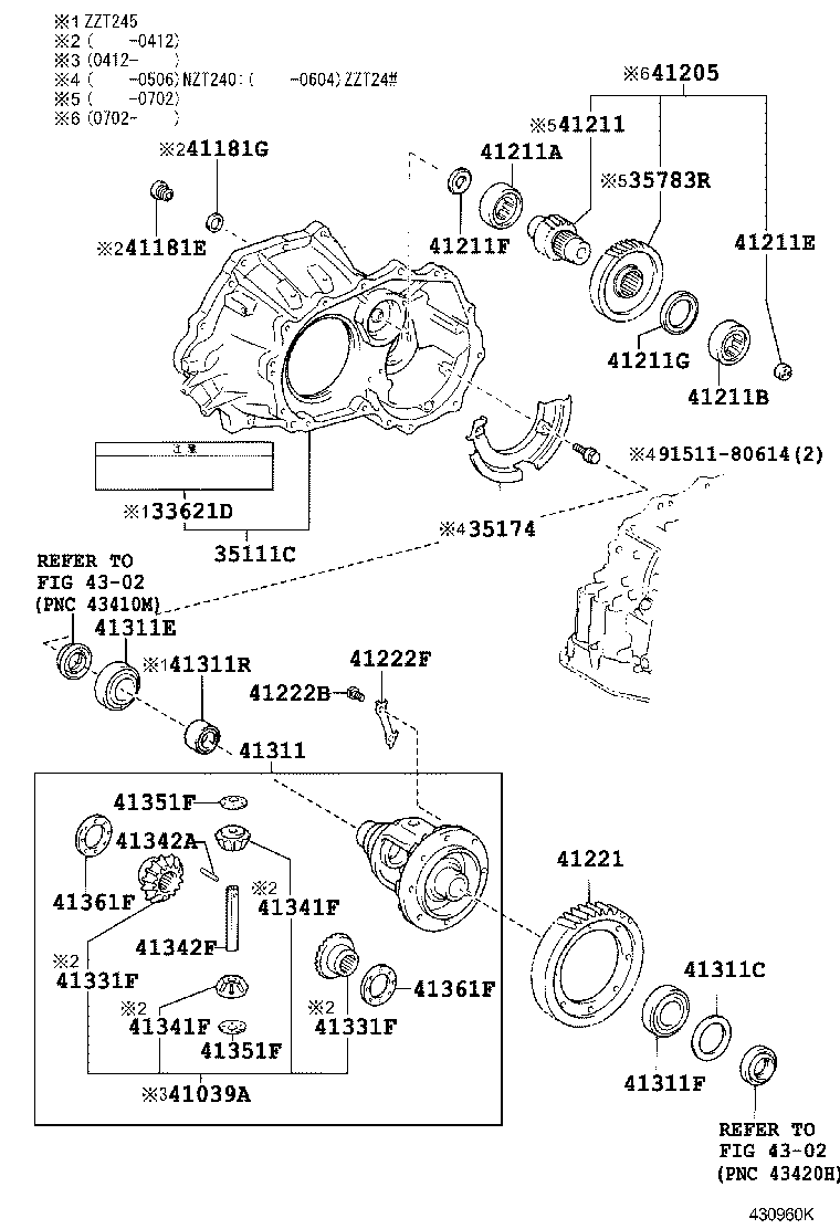 PREMIO ALLION | FRONT AXLE HOUSING DIFFERENTIAL
