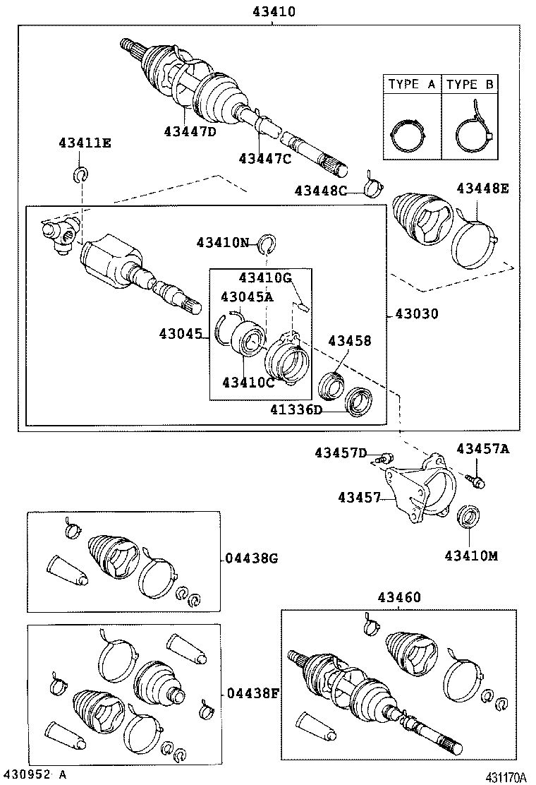  PREMIO ALLION |  FRONT DRIVE SHAFT