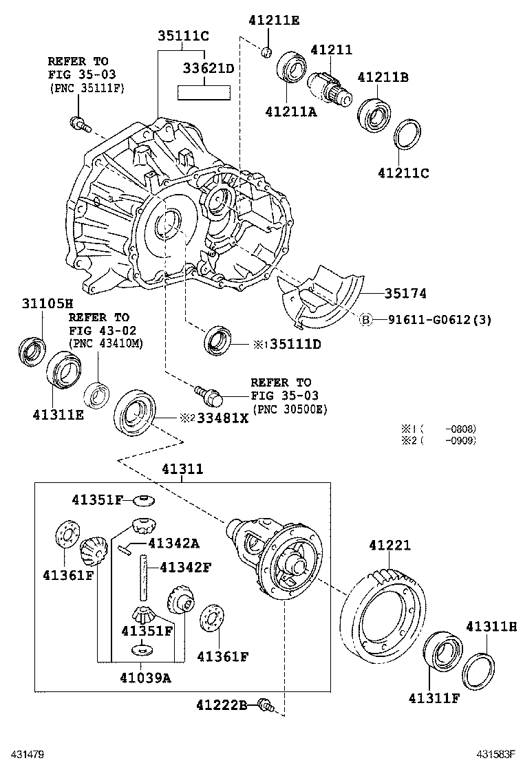  BELTA |  FRONT AXLE HOUSING DIFFERENTIAL