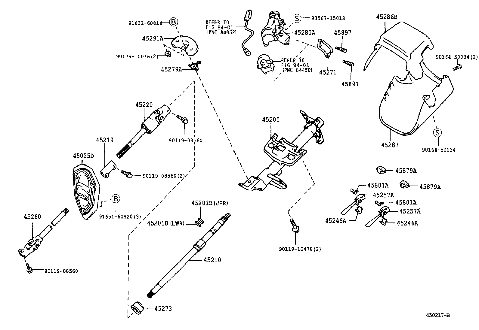  LITE TOWNACE NOAH V |  STEERING COLUMN SHAFT