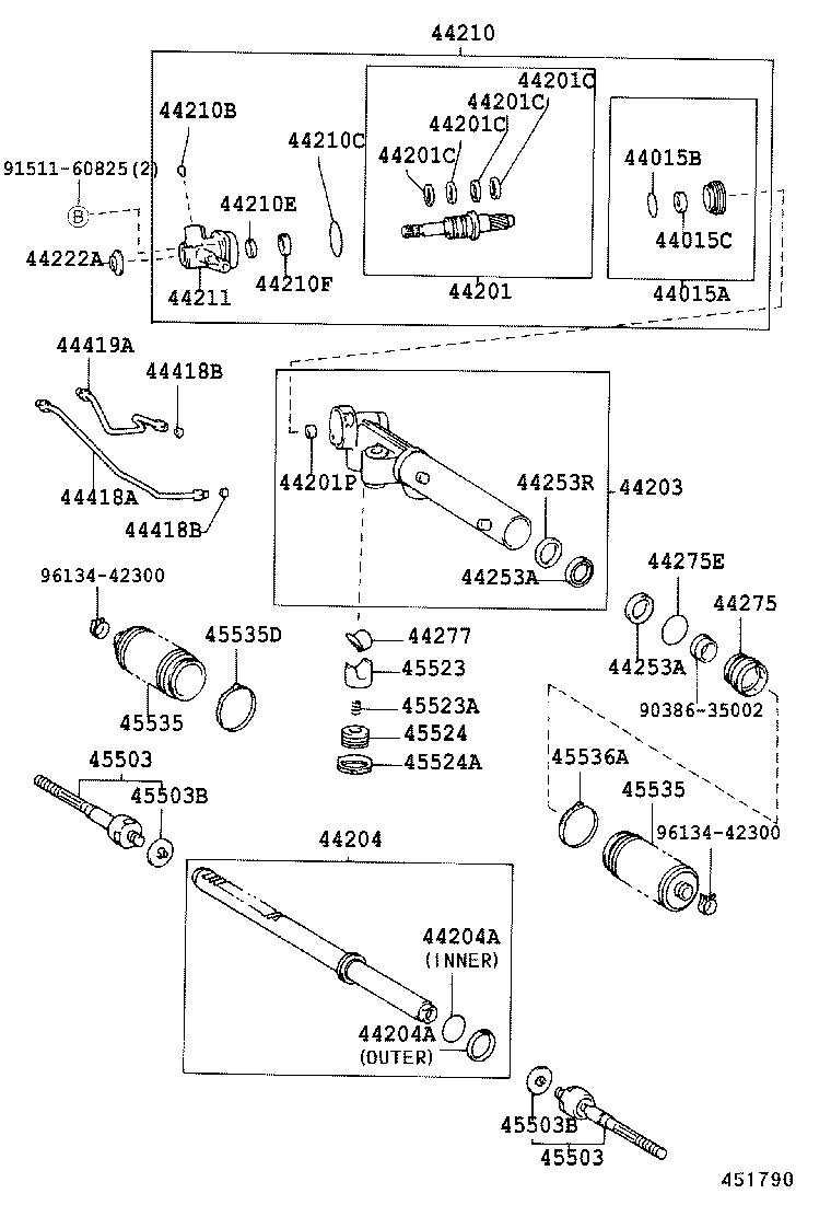  DYNA TOYOACE |  FRONT STEERING GEAR LINK