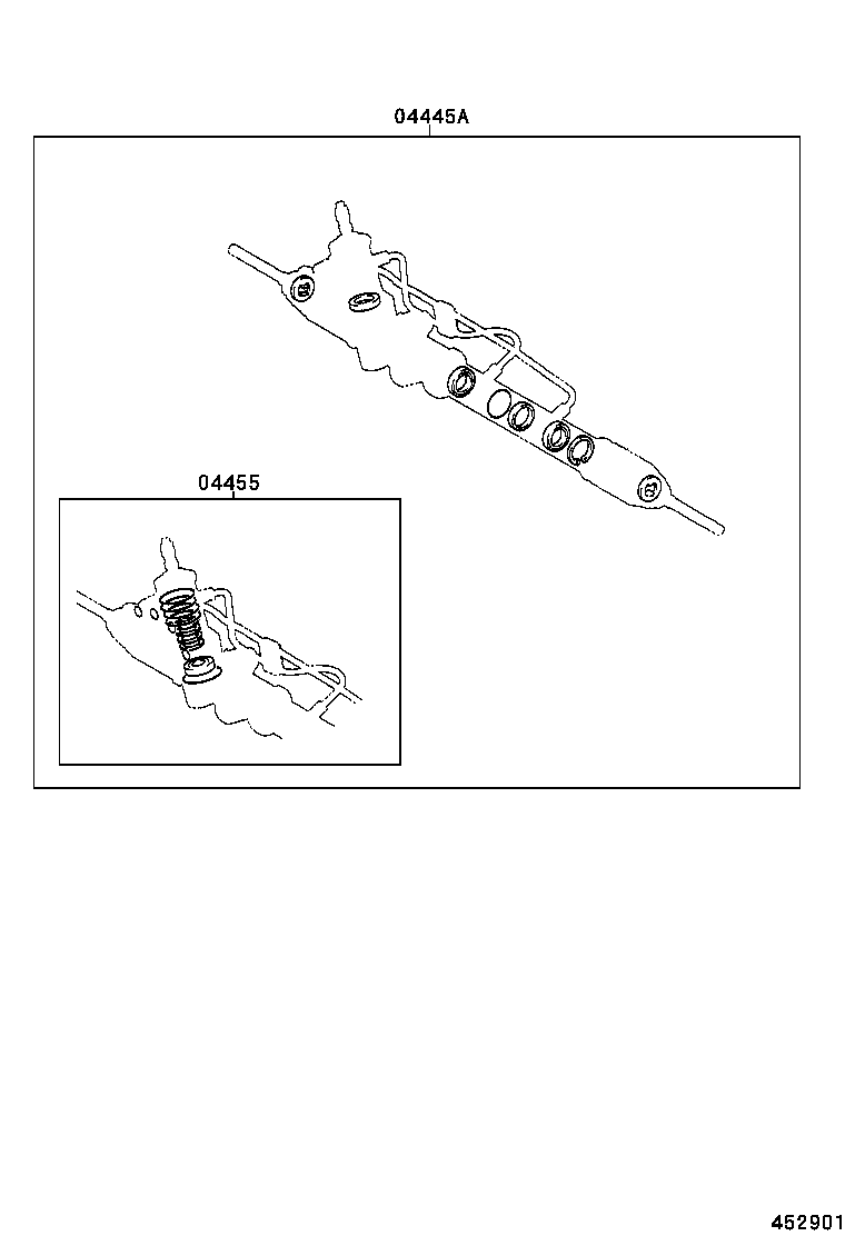  CROWN CROWN MAJESTA |  FRONT STEERING GEAR LINK