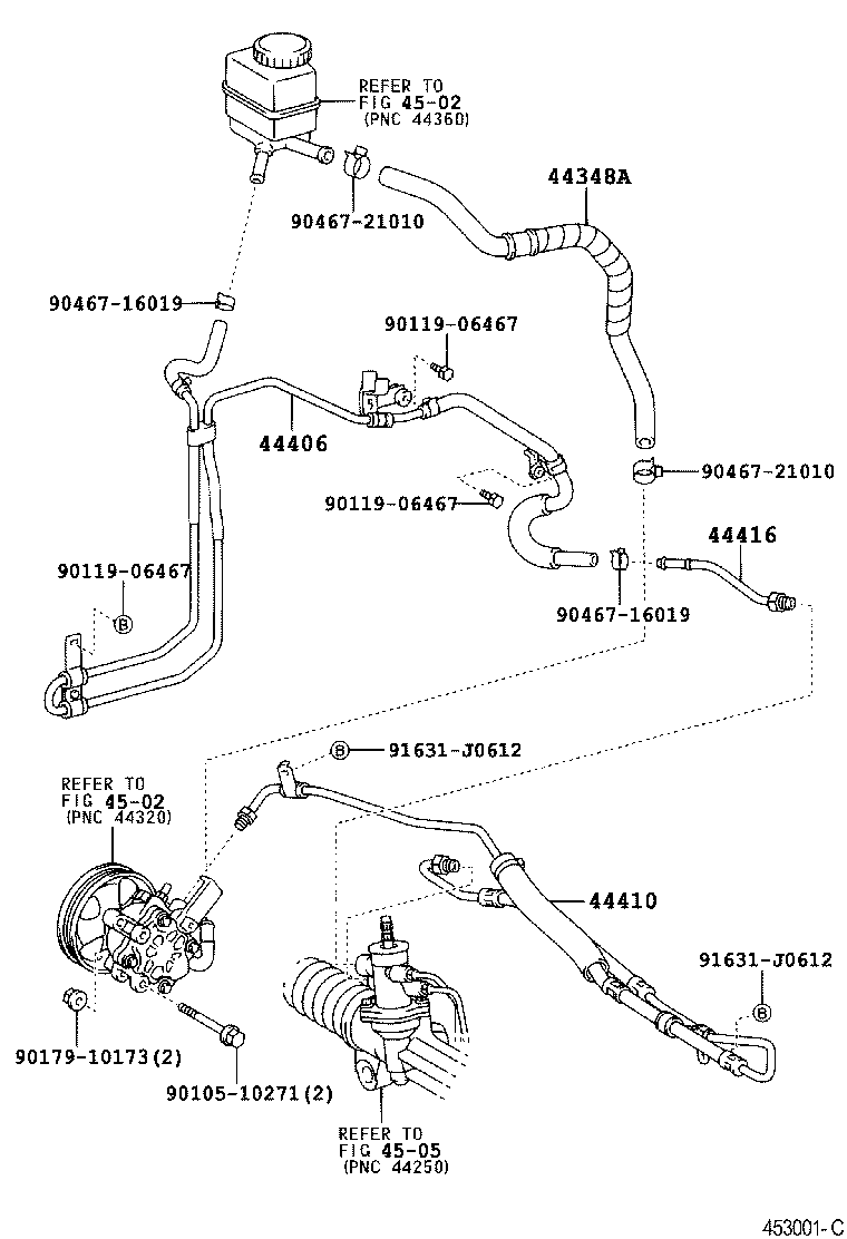  PREMIO ALLION |  POWER STEERING TUBE
