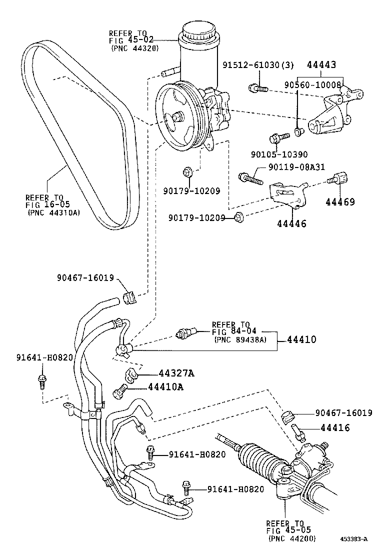  HILUX SURF |  POWER STEERING TUBE