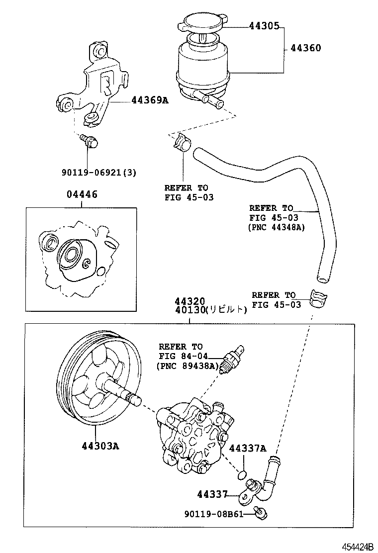  CAMRY |  VANE PUMP RESERVOIR POWER STEERING