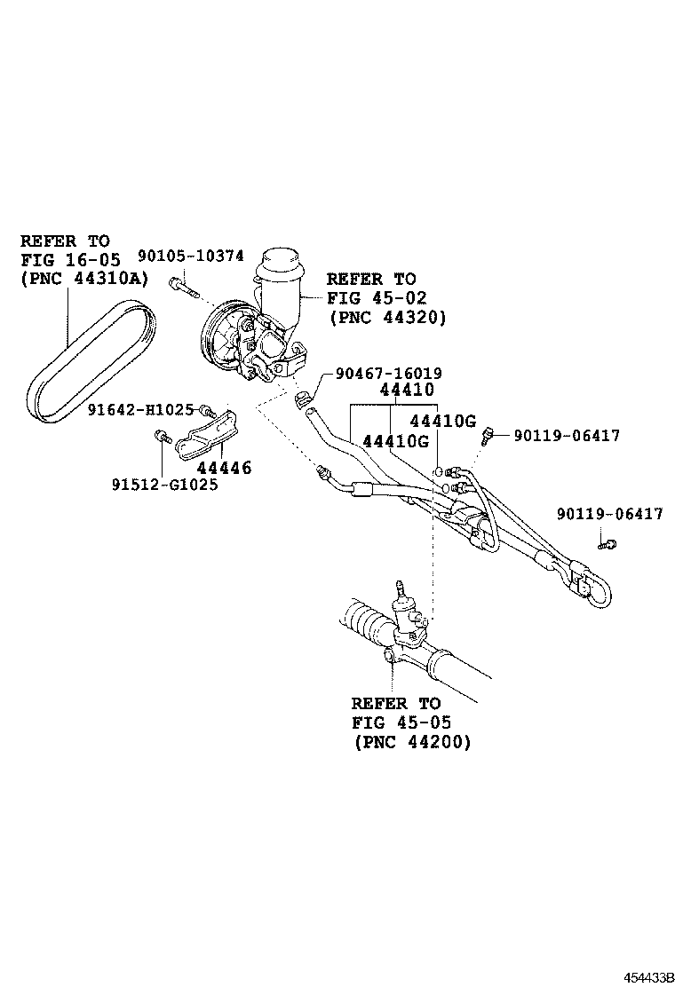  PORTE |  POWER STEERING TUBE