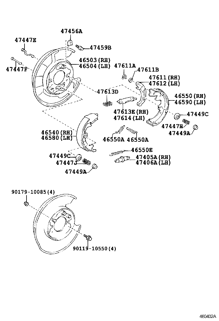  BREVIS |  PARKING BRAKE CABLE