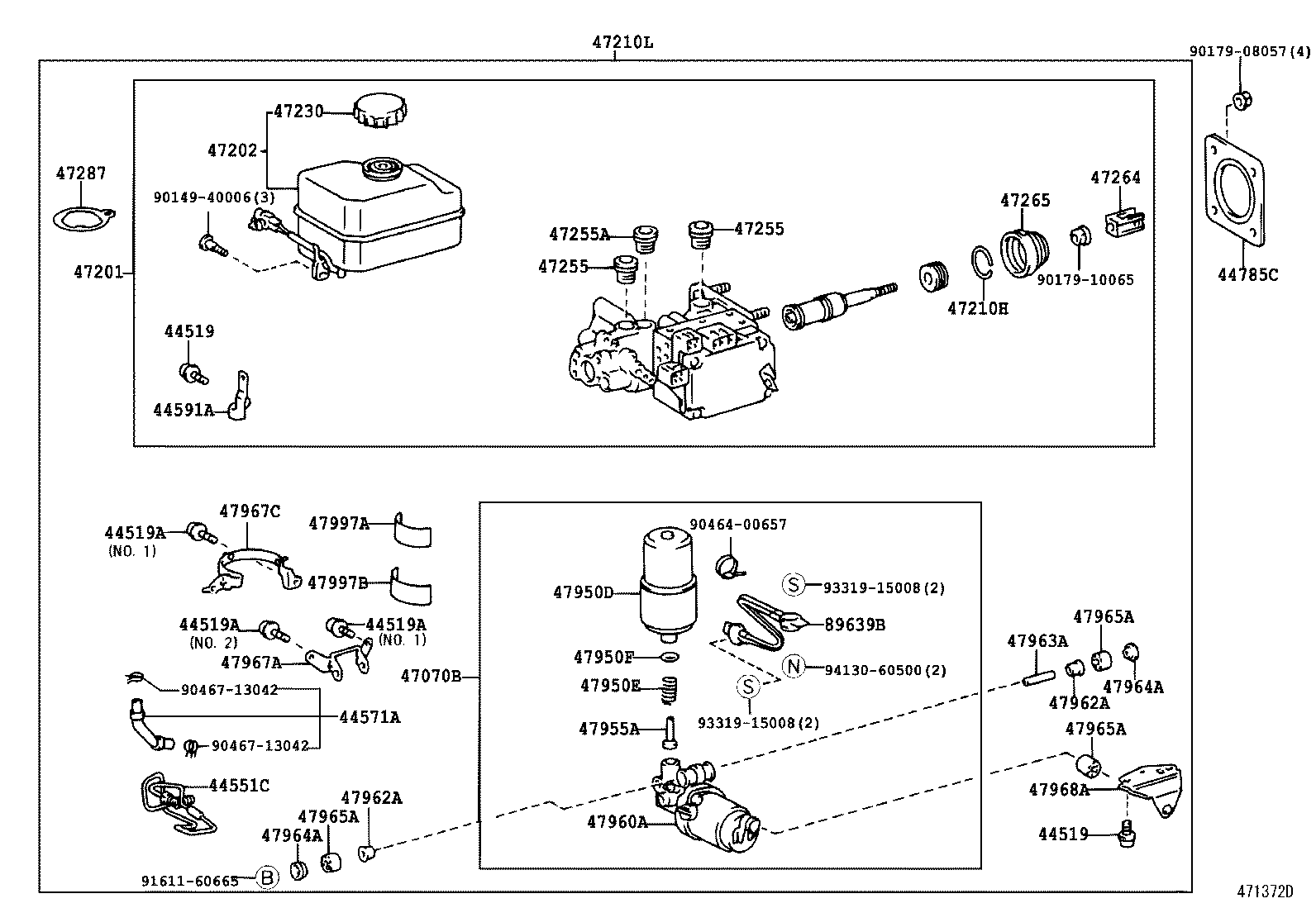  LAND CRUISER 100 |  BRAKE MASTER CYLINDER