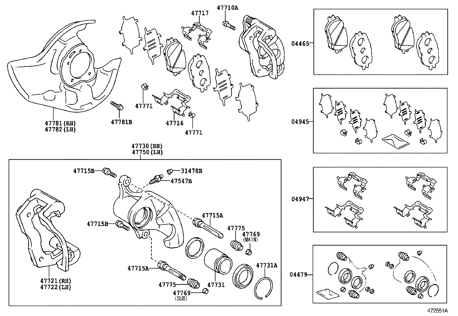  BREVIS |  FRONT DISC BRAKE CALIPER DUST COVER
