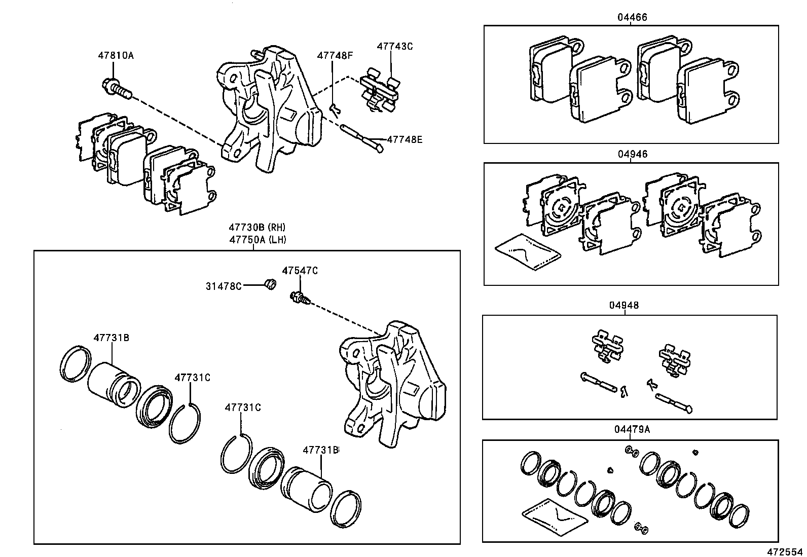 BREVIS |  REAR DISC BRAKE CALIPER DUST COVER