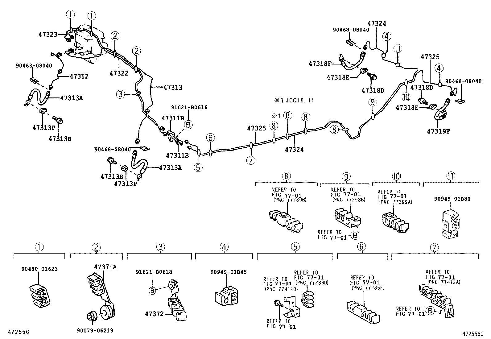  BREVIS |  BRAKE TUBE CLAMP