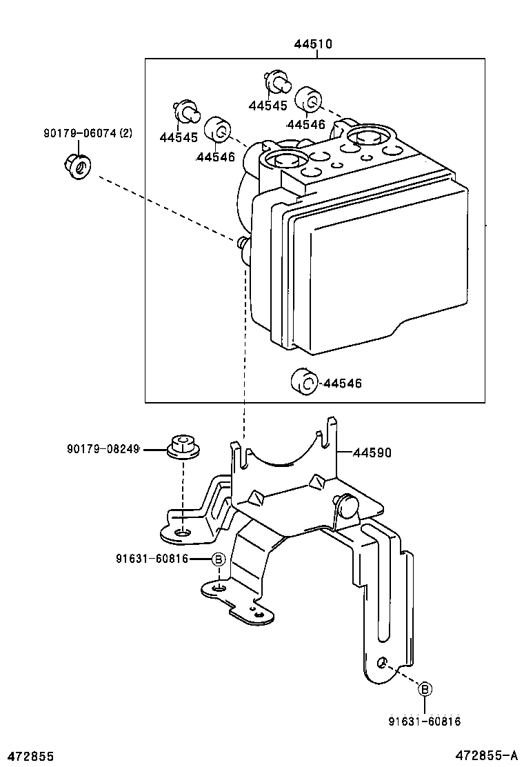 PREMIO ALLION |  BRAKE TUBE CLAMP