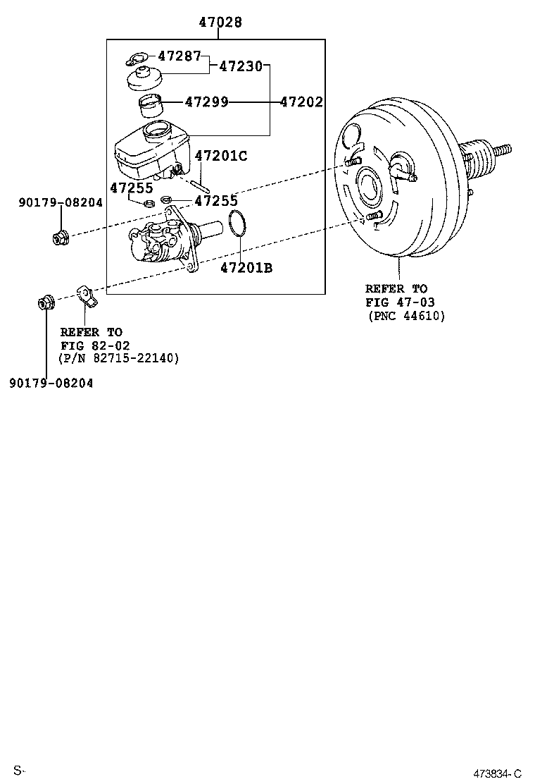  CROWN MAJESTA |  BRAKE MASTER CYLINDER