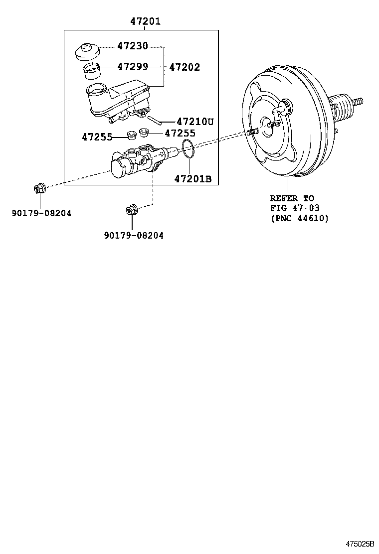 CAMRY |  BRAKE MASTER CYLINDER