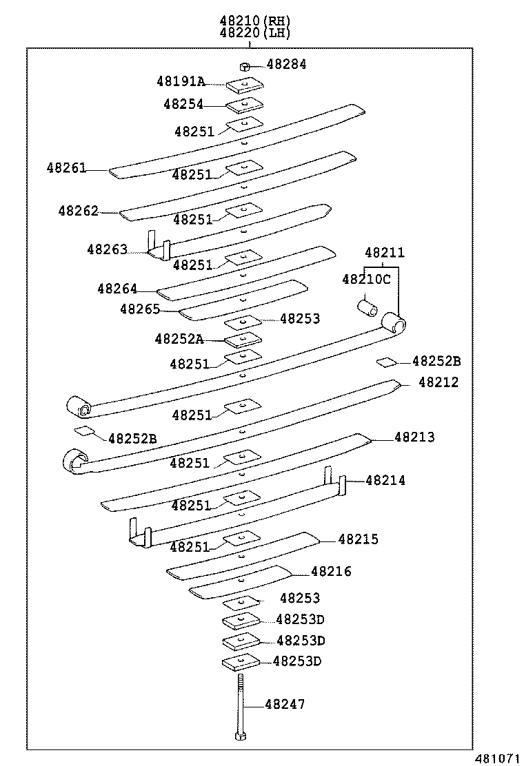  DYNA TOYOACE |  REAR SPRING SHOCK ABSORBER