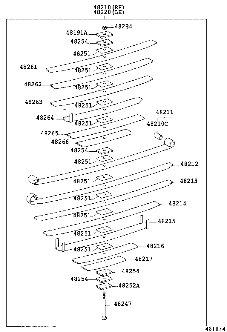  DYNA TOYOACE |  REAR SPRING SHOCK ABSORBER