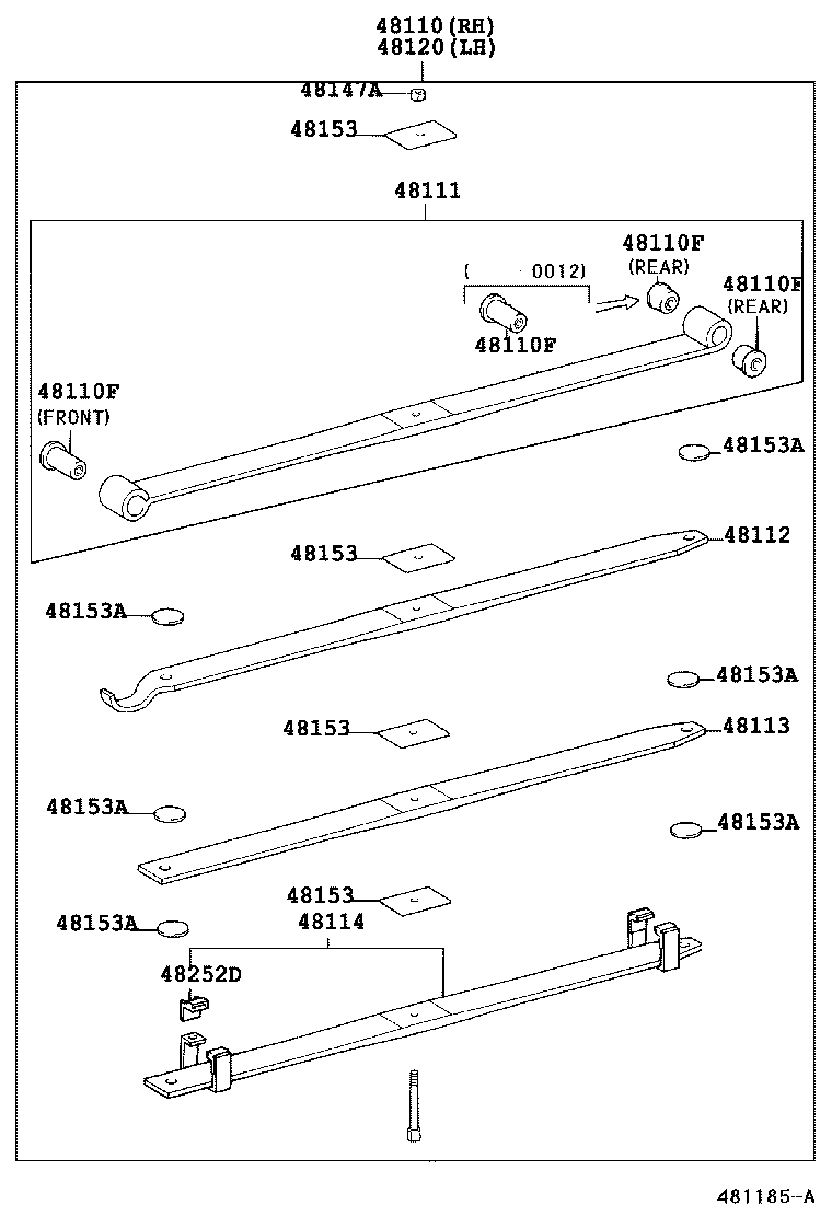  DYNA TOYOACE |  FRONT SPRING SHOCK ABSORBER