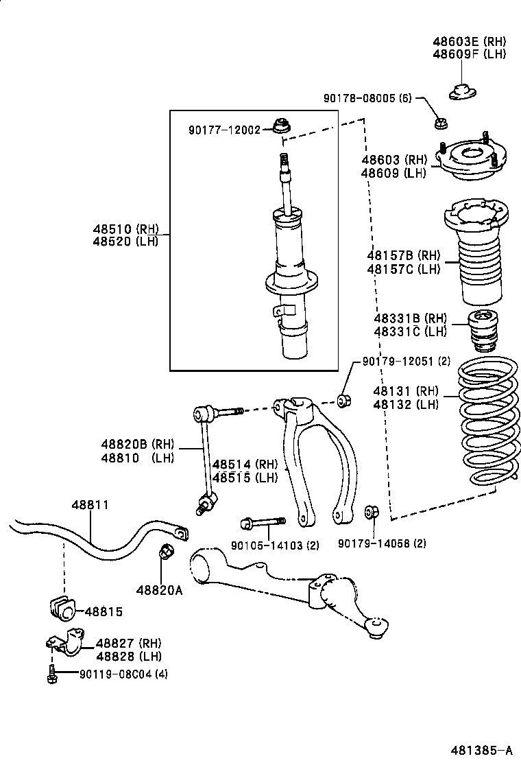  BREVIS |  FRONT SPRING SHOCK ABSORBER