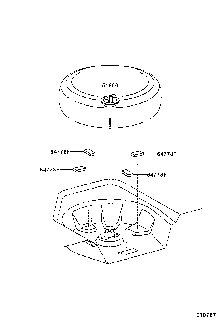  PREMIO ALLION |  SPARE WHEEL CARRIER
