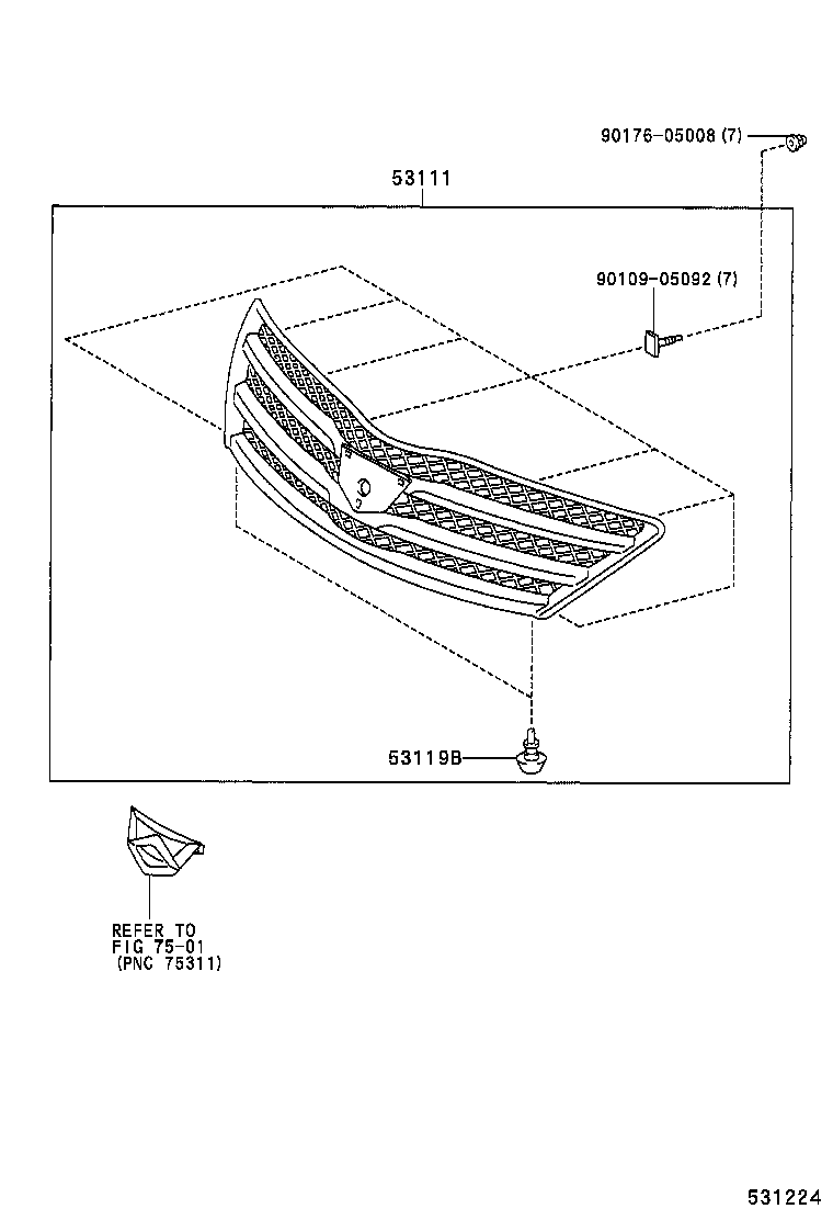  PREMIO ALLION |  RADIATOR GRILLE