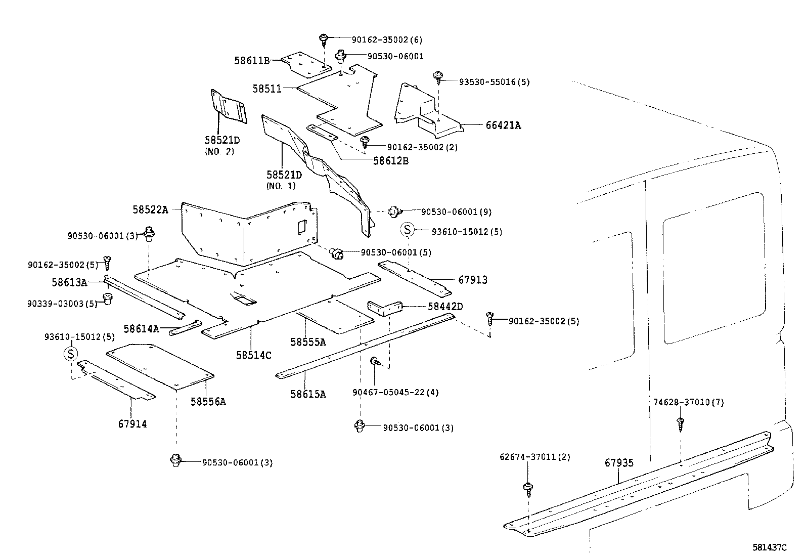  QUICK DELI URBAN SUP |  FLOOR MAT SILENCER PAD