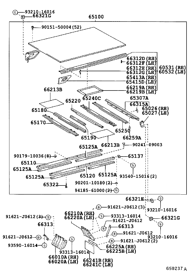  DYNA TOYOACE |  REAR BODY FLOOR FENDER