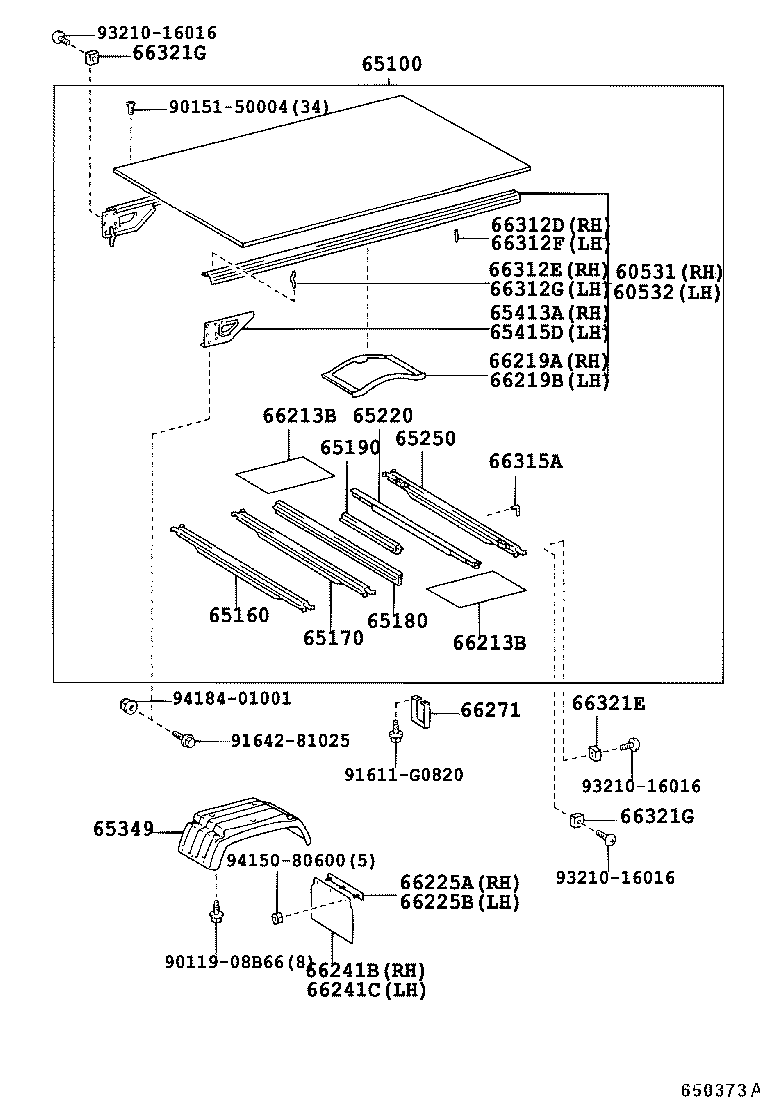  DYNA TOYOACE |  REAR BODY FLOOR FENDER