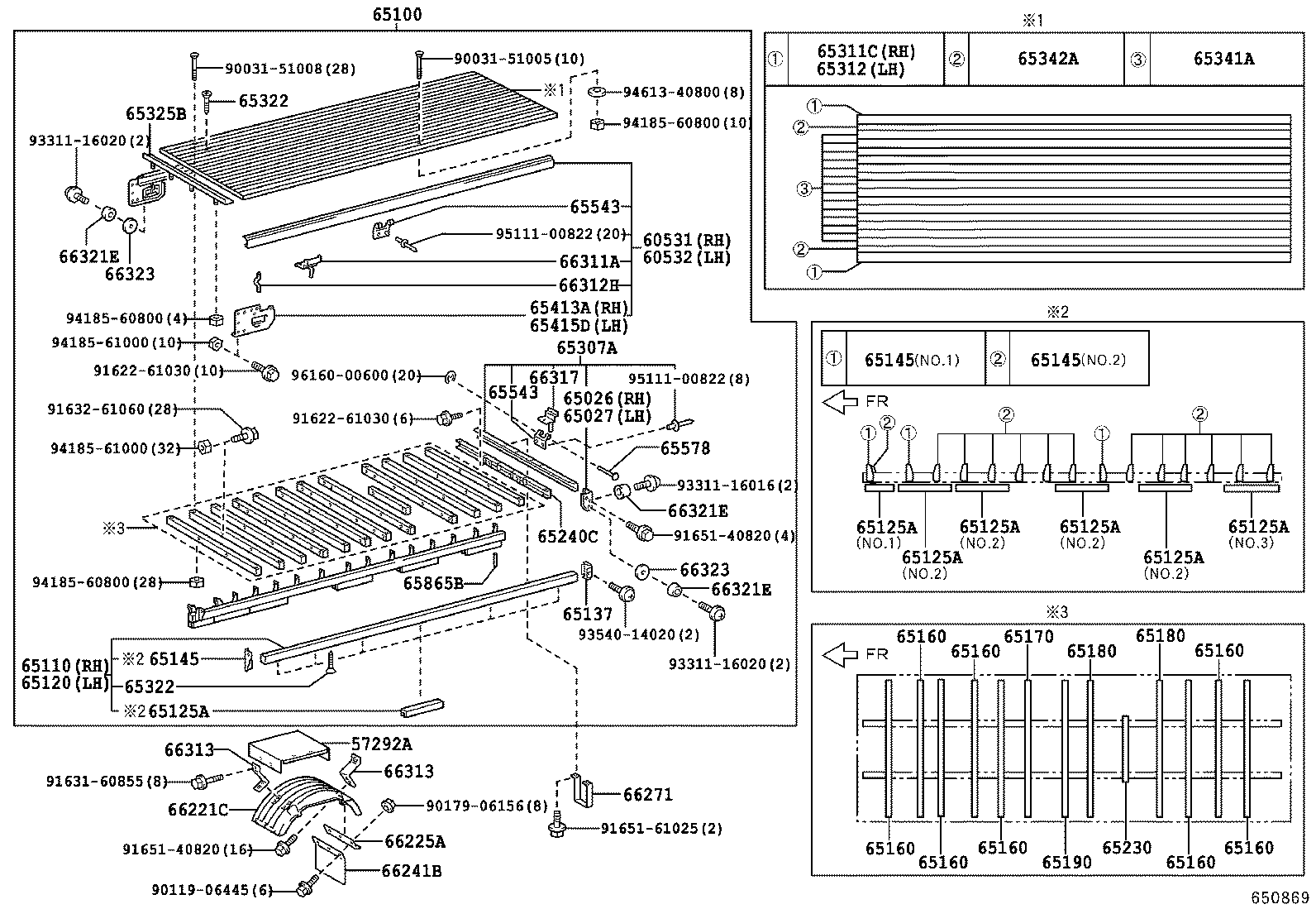  DYNA TOYOACE |  REAR BODY FLOOR FENDER