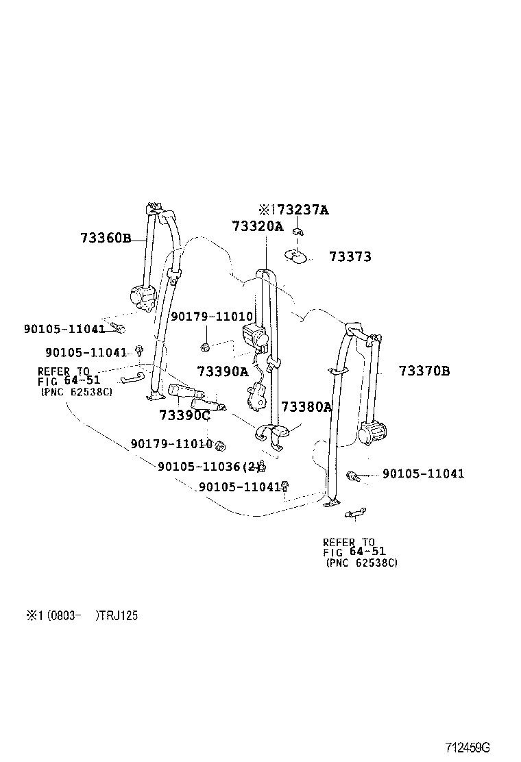  LAND CRUISER PRADO |  SEAT BELT