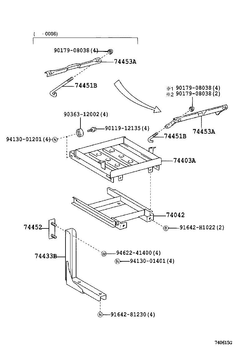  DYNA TOYOACE |  BATTERY CARRIER