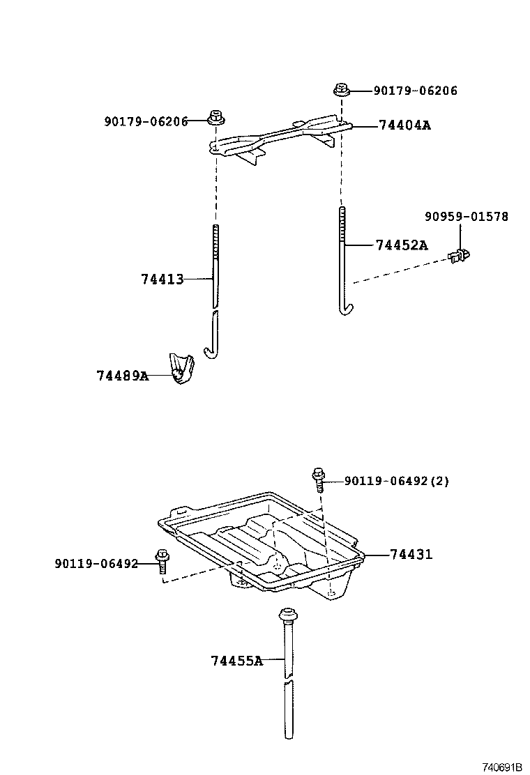  CROWN CROWN MAJESTA |  BATTERY CARRIER